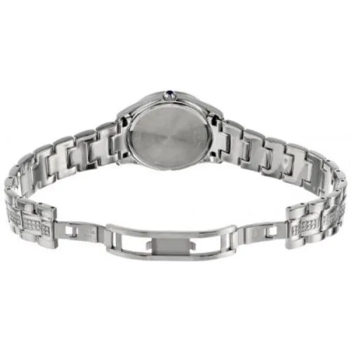 Bulova 96L116 Women's Dress Swarovski Crystals MOP Dial Stainless Steel Watch 2