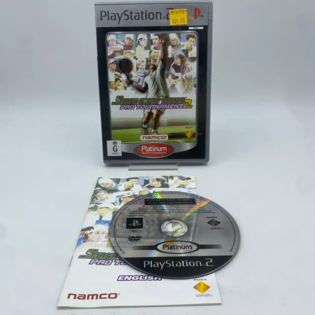 Smash Court Tennis Pro Tournament 2 - Platinum - Sony PS2 PAL