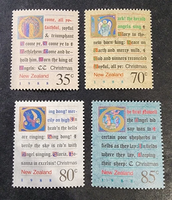 N. Zealand  1988  Christmas set MUH  E14
