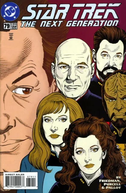 STAR TREK: THE NEXT GENERATION #79 NM 1996 G.Purcell DC *Ships Free w/$35 Combo