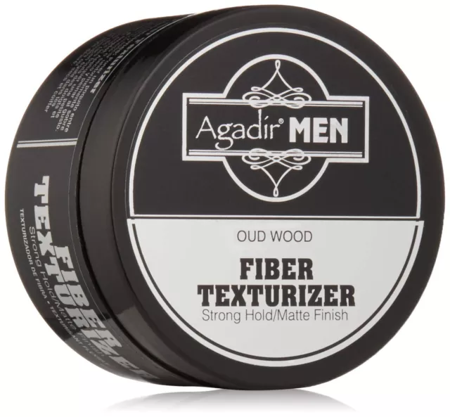 Agadir Men Fiber Texturizer Strong Hold (Oud Wood), 3 oz