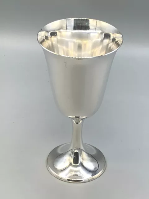 Gorham #272 Sterling Silver Water Goblet, 6.5" tall , gently used