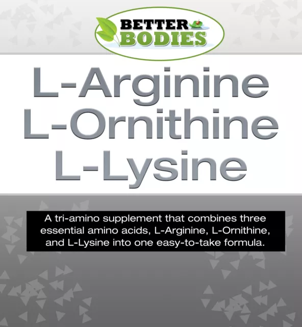 L-Arginin l-Ornithin l-Lysin Tabletten Better Bodies Erhöhen Muskel Mass