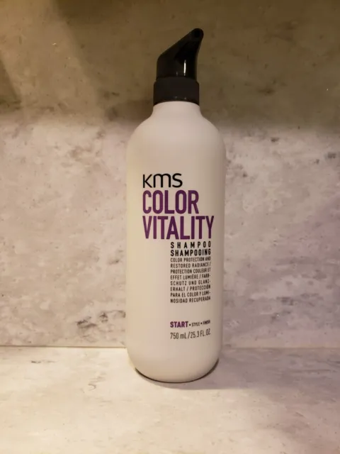 KMS Color Vitality Shampoo 25.3oz/750ml Salon Quality New Free Shipping