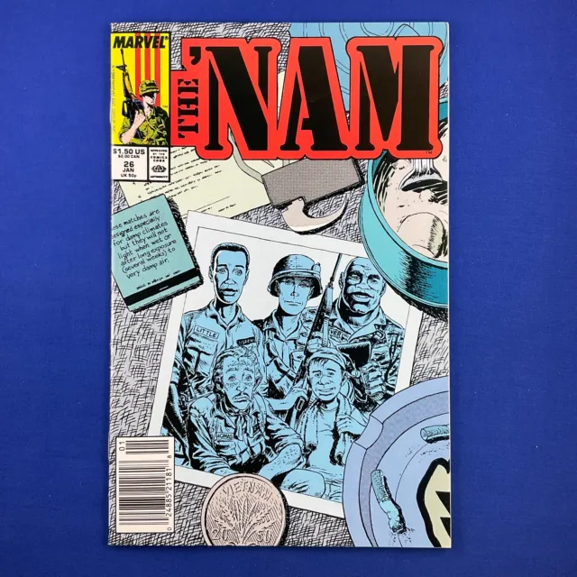 NAM #26 Marvel Comics 1989 Vietnam War Comic Book