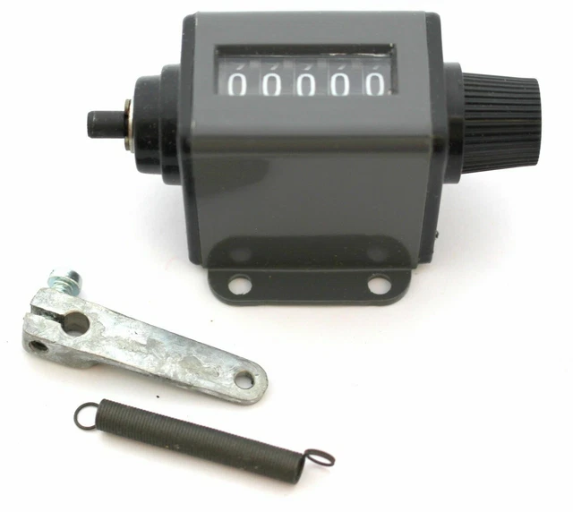 5 DIGIT COUNTER Mechanical Ratchet Drive VEEDER-ROOT 727225-001 £59.99 ...