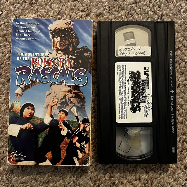 THE ADVENTURES OF The Kung-Fu Rascals VHS Rare!! Les Claypool York Cult ...