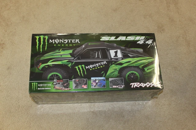 Monster energy special edition outlet traxxas slash 4x4 rc truck