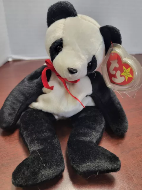 Ty Beanie Babies Panda Bear