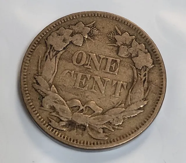 1857 Flying Eagle Penny ( F ) B139