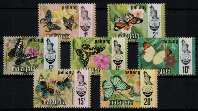 Malaiische Staaten Pahang; Schmetterlinge 1971 kpl. **  (11,-)