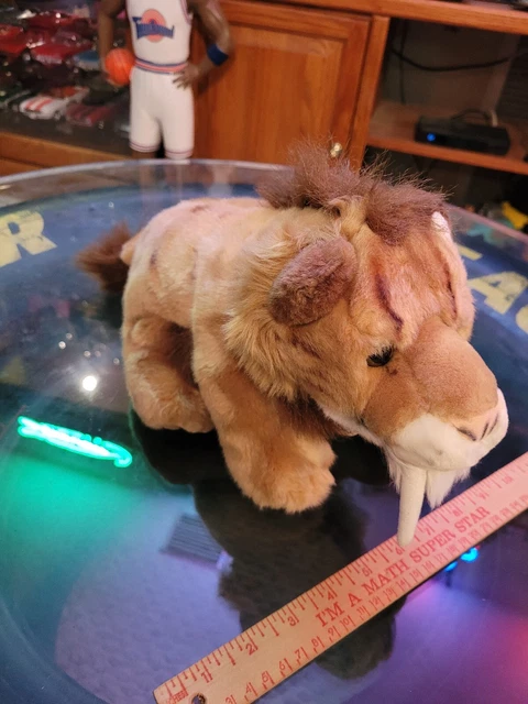 WILD REPUBLIC SMILODON Saber Tooth Tiger Plush Stuffed Animal 12" Brown ...