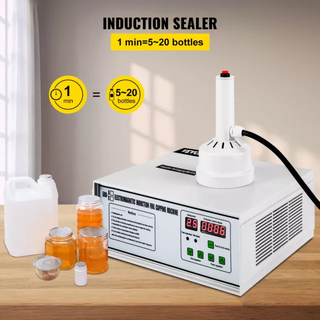 GLF-500A Handheld Type Induction Sealer 20-100mm Bottle Cap Foil Sealing Machine 2