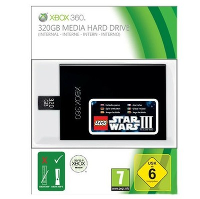 Original Microsoft Xbox 360 320GB Disque Dur Seulement pour Slim Consoles Neuf