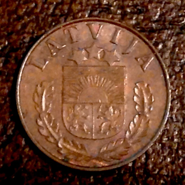 ~ 1939 Latvia One 1 Santims  - FREE US SHIPPING