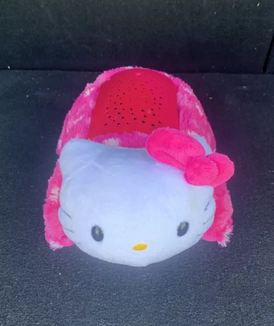 SANRIO Hello Kitty Pink Dream Lites Pillow Pets Plush Night Light Projector 12"