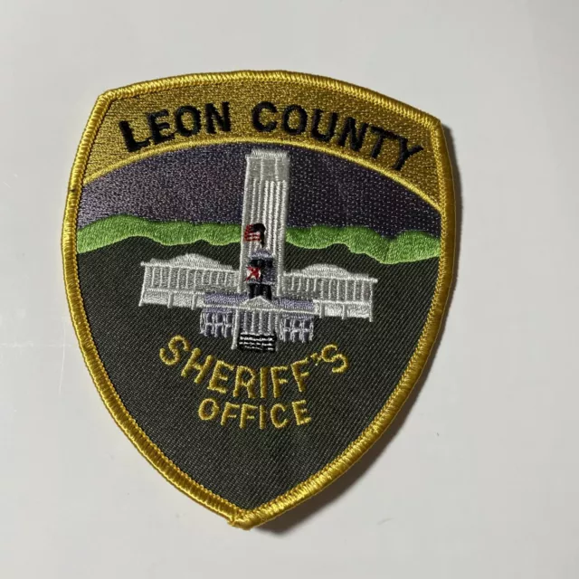 Leon County FL Sheriff’s Office Embroidered Patch Original NOS