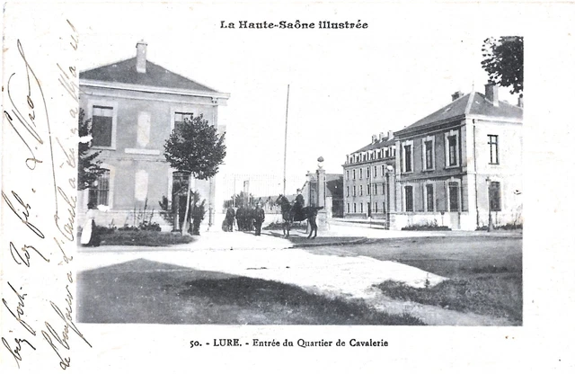 LURE HAUTE Saone CPA 70 Theme Casernes - entrée du quartier de cavalerie EUR 5,00 - FR