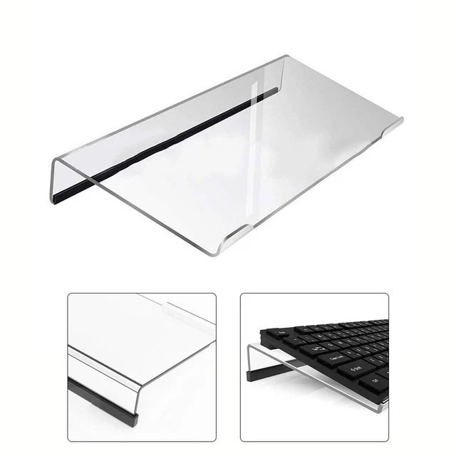 Comoda digitazione con supporto tastiera PC inclinato design resistente e stabil