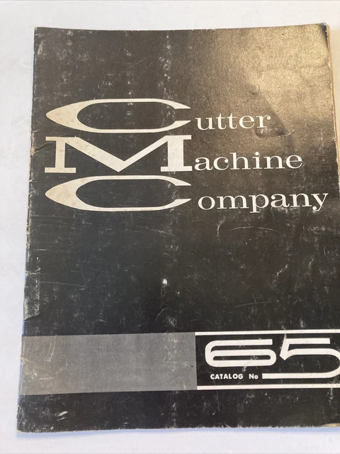 Piezas esparcedoras de tocadiscos Cutter Machine Company Catalog 1965 Ajax modelo B D T
