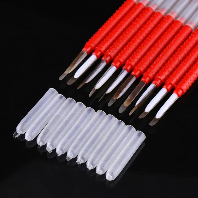 10Pcs Beekeeping Honey Bee Larvae Grafting Tool Rearing Kit for Queen Bees