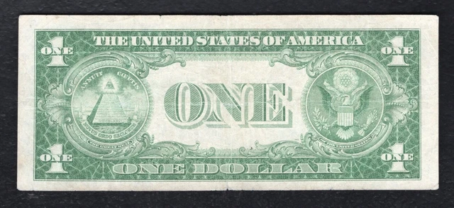 Fr. 1607* 1935 $1 One Dollar *Star* Silver Certificate Note *Scarce* Very Fine 2