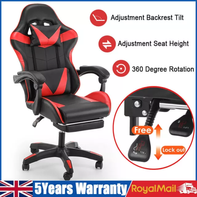 Swivel Desk Chair Racing Office Luxury Computer Executive Lift Gaming Chairs Gas