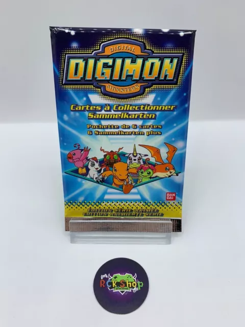 Digimon - 1x Booster - 6x Sammelkarten Plus - Neu&versiegelt - Digital Monsters