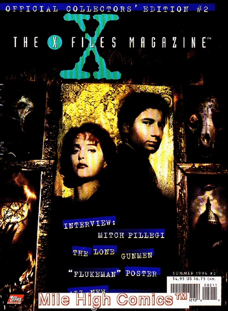 X-FILES MAGAZINE (1996 Series) #2 DELUXE Very Fine