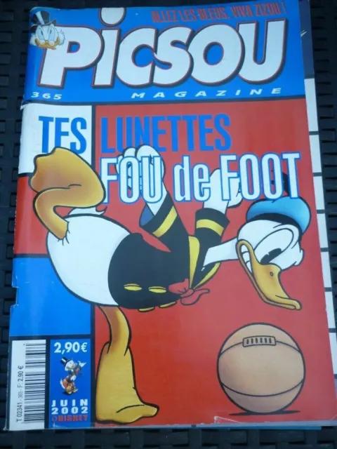 PICSOU MAGAZINE N°365 /Disney Hachette Presse 06-2002