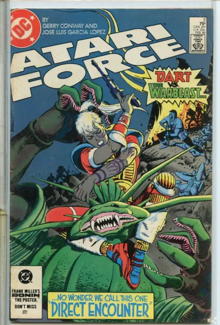 Atari Force 1984 series # 2 good comic book