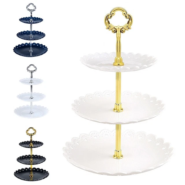 Soporte de cesta de frutas de 3 pasos bastidor recipiente de verduras almacenamiento soporte para aperitivos
