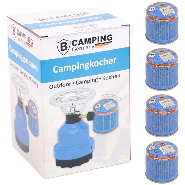 Gaskocher Campingkocher Camping Kocher Flammig Gaskartuschen Herd Grillplatte