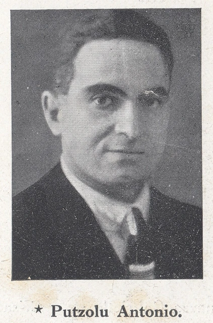 G5197 PORTRÄT DER Putzolu Antonio 1924 Druck