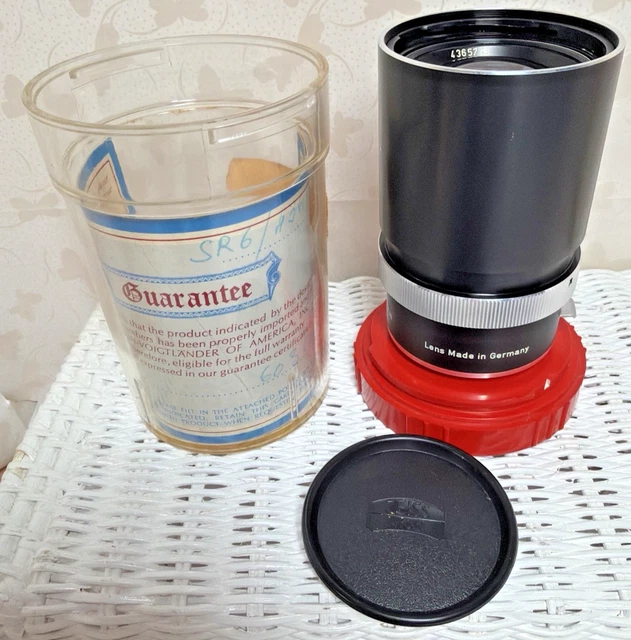 RARE ZEISS CARL ZEISS TELE-TESSAR 4/135 Confirmed CONTAFLEX 126