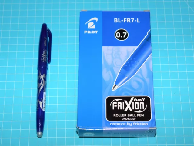 Frixion Balle 0.7mm Effaçable Bleu Stylo, Paquet De 5 - 5012052071728