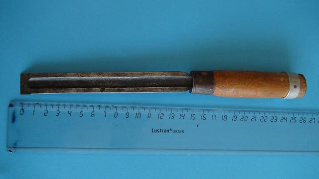 Outils de charpentier ciseau à bois poignée orange acier à haute teneur