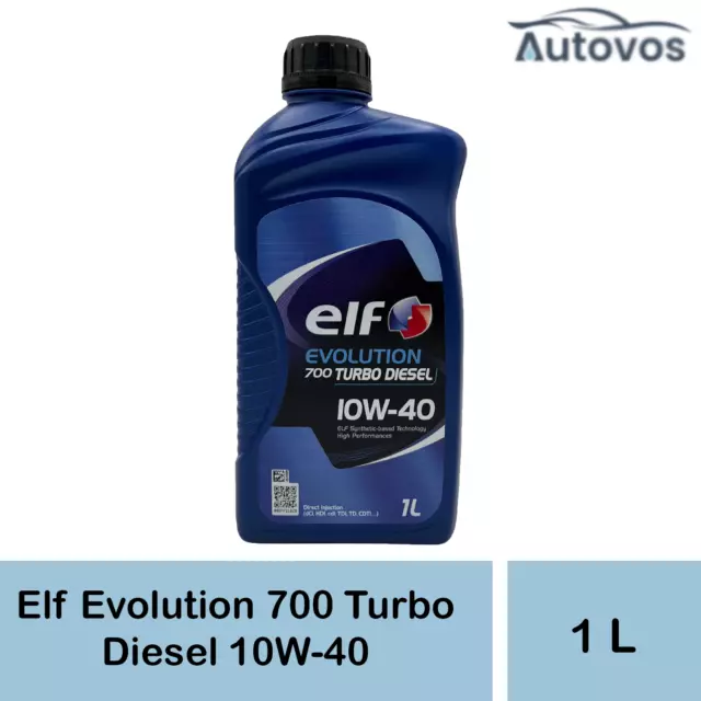 Elf Evolution 700 Turbo Diesel 10W-40 1 Liter Motoröl