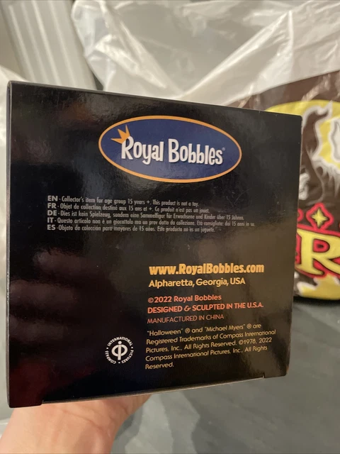 John Carpenter’s Halloween Michael Myers Royal Bobbles Bobblehead Statue-NIB 5