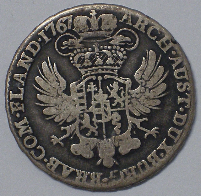 Austrian Netherlands, Maria Theresa, Kronenthaler, 1767