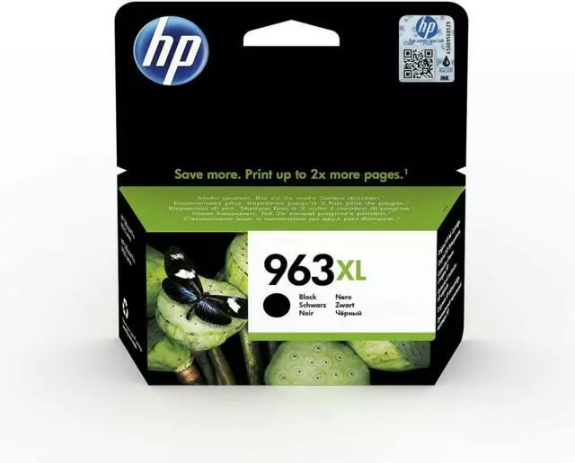 HP 963XL High Yield Ink Cartridge - Black (3JA30AE) Brand New, Quick Dispatch