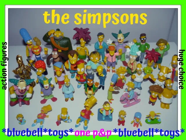 The Simpsons World of Springfield ( WOS ) Action Figures Characters Choice