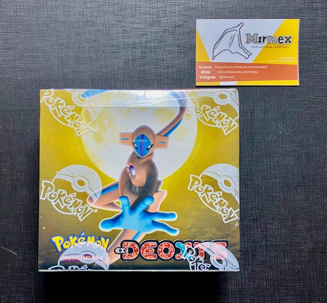 POKEMON EX DEOXYS Booster Box English Sealed EUR 89.000,00 - PicClick IT