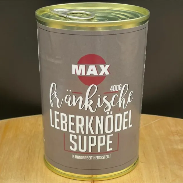Max-Metzger zuppa di gnocchi di fegato francese (400 g)) dal macellaio dell'anno