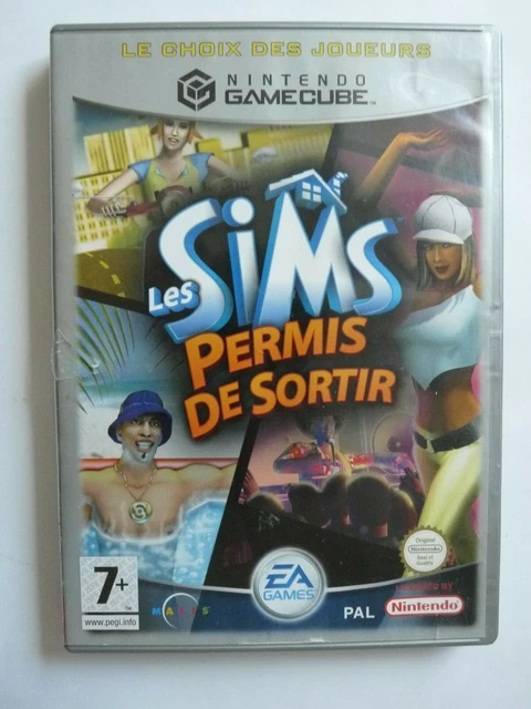 Les Sims : Permis de Sortir - GameCube -  CD en bon état - PAL VF