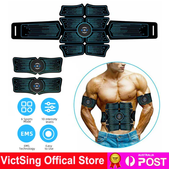 EMS Muscle Stimulator Trainer Smart Fitness Abdominal Training Electric Massager