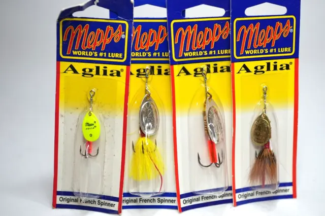 LOT of 4- Vintage Mepps lures  New Old Stock