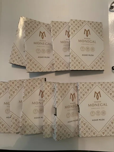 Ramon Monegal Agar Musk 10 X SAMPLER  2 ml each Perfumes