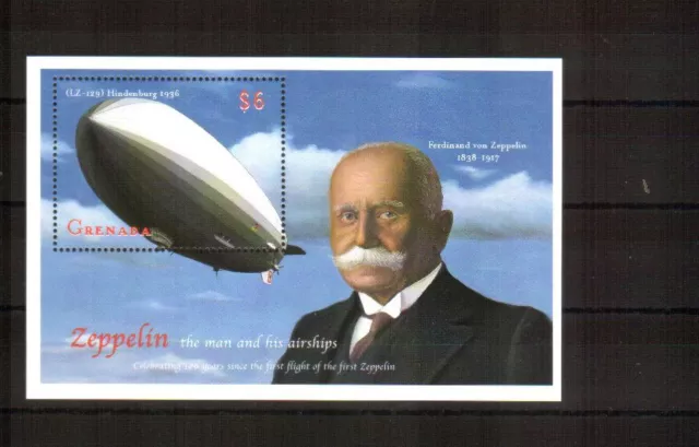 Grenada Michelnr. Block 553 postfrisch (Zeppelin: 33031 )