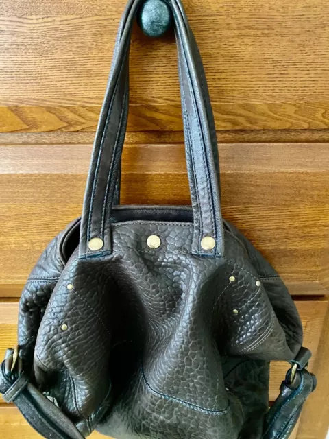 Jerome Dreyfuss Billy Bag - Grey Lambskin, EUC